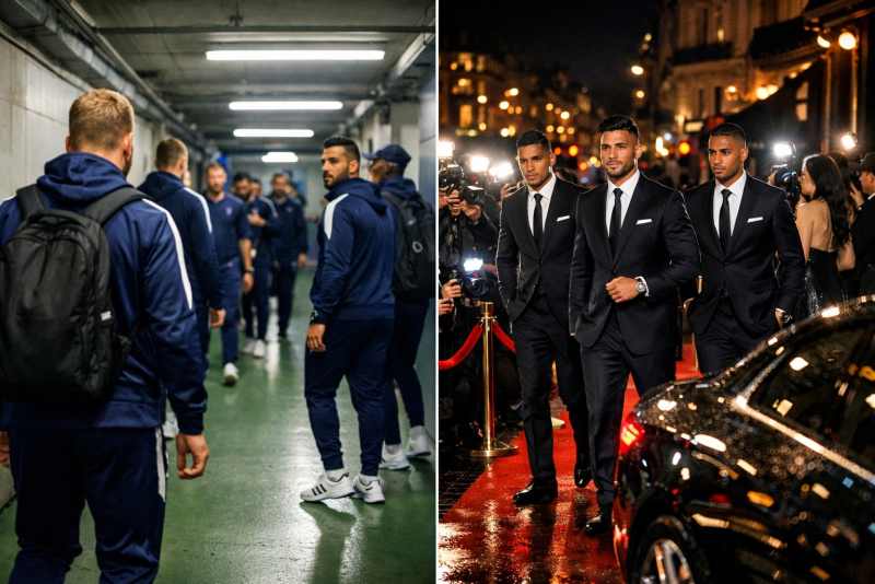 Du vestiaire aux soirées VIP : vie des footballeurs en France Les musicales française