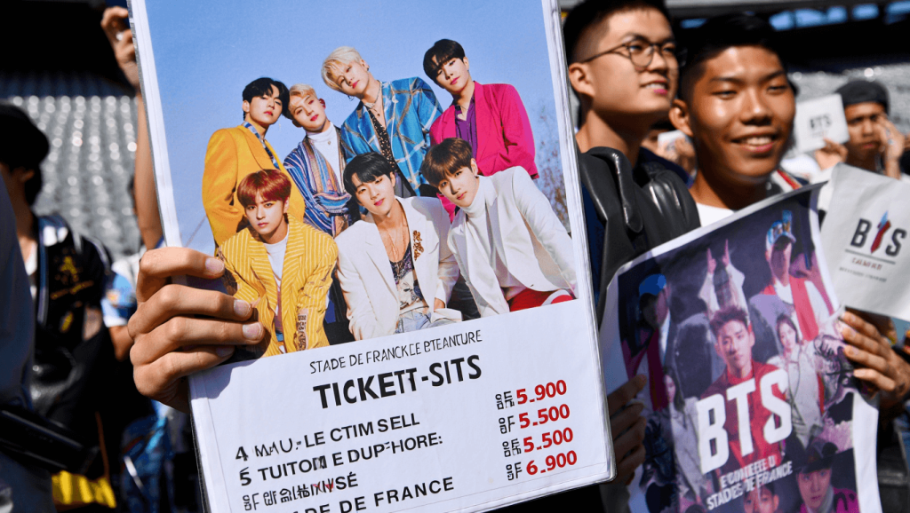 BTS : voici le prix des places pour les deux concerts au Stade de France