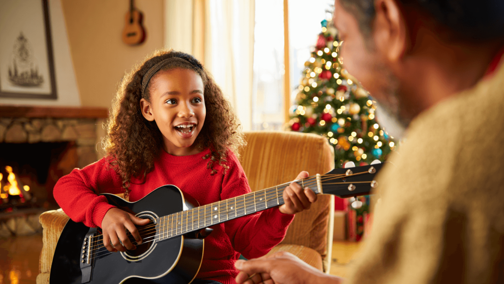 Pourquoi offrir des cours de musique à domicile en cadeau de Noël ?