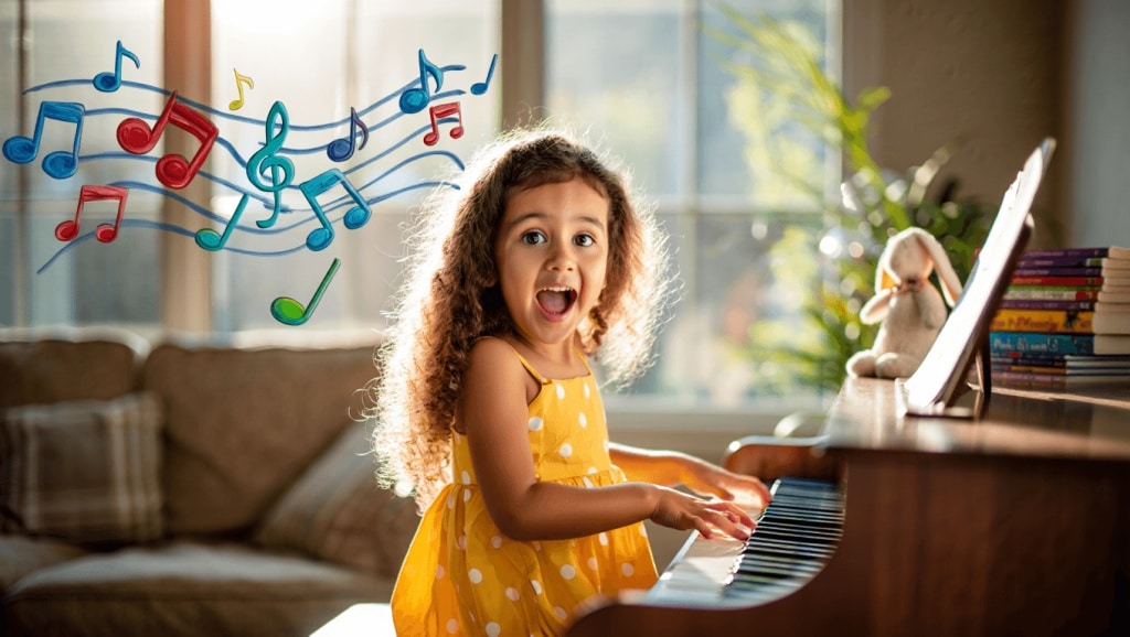 Quels jeux rigolos pour faire progresser mon enfant en solfège ?