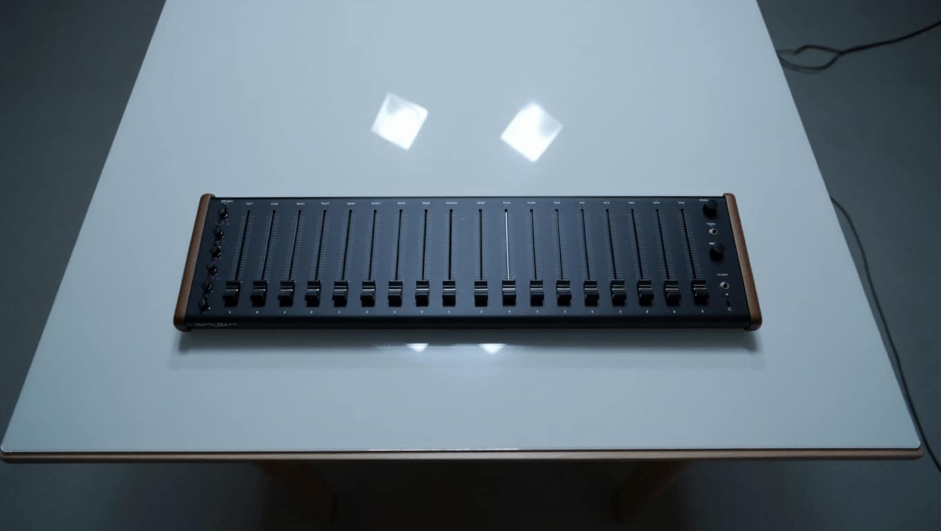 Test du AtoV Project Faderpunk - Clash ControlTest écritSous l’apparence d’un simple contrôleur, le Faderpunk d'AtoV Project est en fait un centre de modulation hybride et open source. Il transforme seize faders en séquenceurs, LFO ou enveloppes pour pilo…27/03/26
                            
                            4