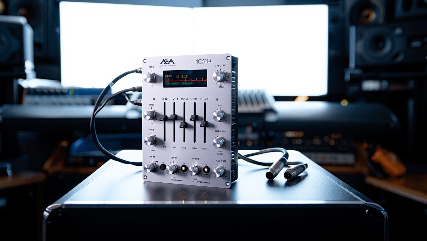 Test du compresseur AEA 1029 - Un demi-rack qui ne fait pas les choses à moitié!