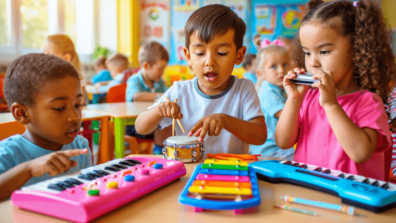 Comment ont évolué les instruments de musique pour enfants ?