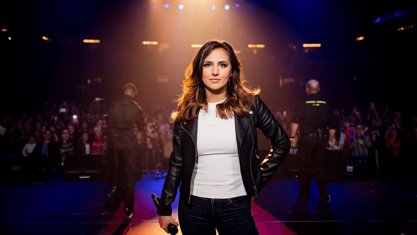 Helena : cette ancienne élève de la "Star Academy" en première partie de ses concerts
