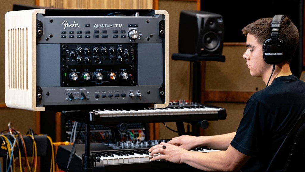 Test de l'interface Quantum LT 16 de Fender - Quantum me prend dans tes bras