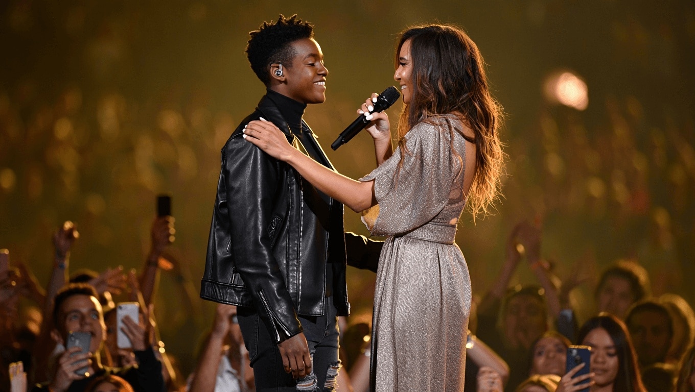 "Deux reines" : Ambre rejoint Amel Bent à Bercy pour recréer leur magnifique duo de la Star Academy
