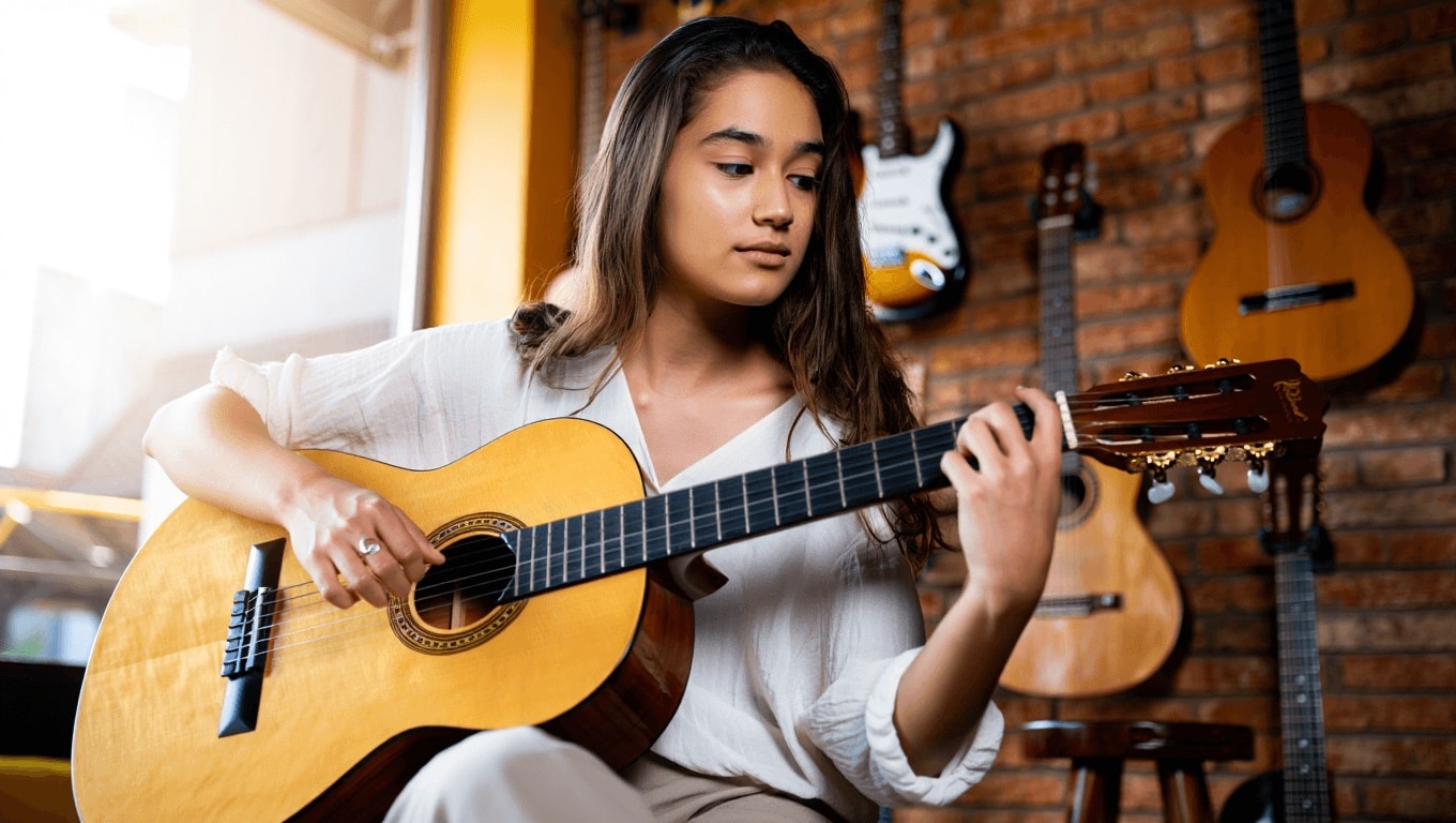 Est-ce facile d’apprendre à jouer de la guitare ?