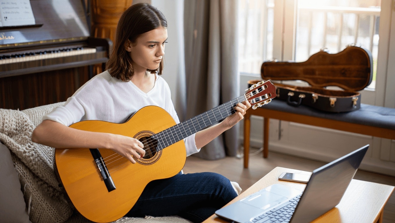 Visio ou domicile : comment choisir son cours de musique ?