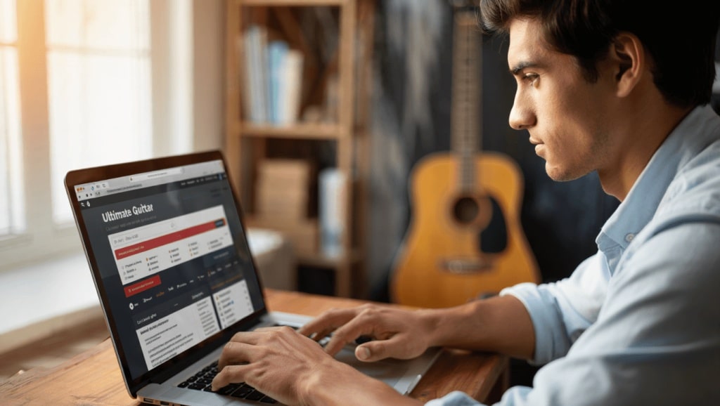 découvrez notre avis complet sur ultimate guitar, la plateforme incontournable pour accéder à des milliers de tablatures de guitare gratuites et améliorer votre jeu en toute simplicité.