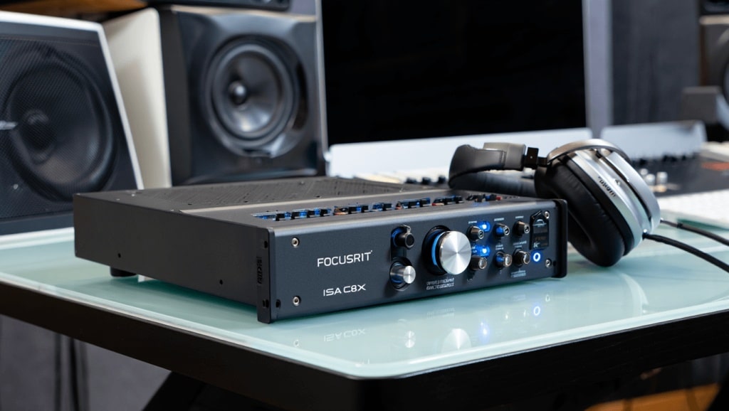 Test de l'interface ISA C8X de Focusrite - La belle ISA a-t-elle les yeux bleus ?