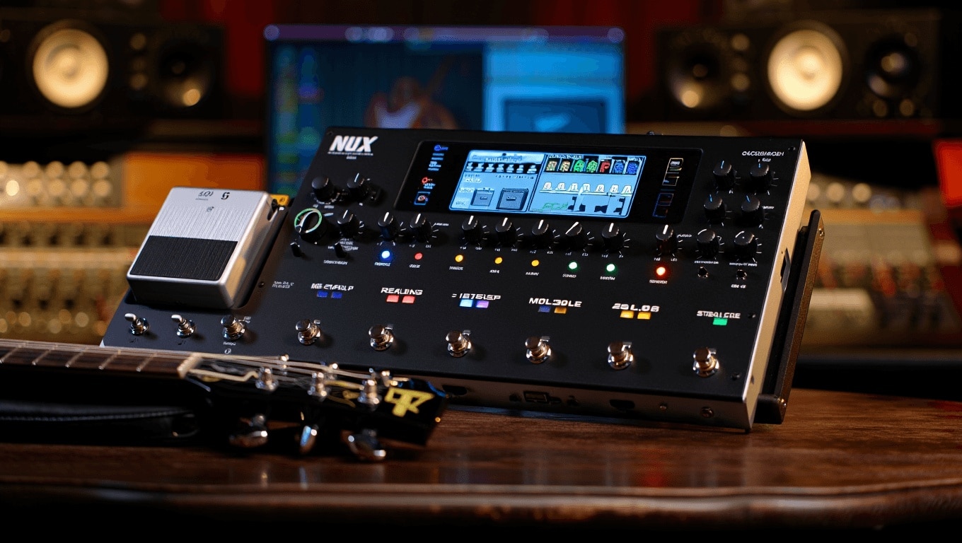 Test du pédalier multi-effets nUX MG-50Li - nUX sort l'artillerie lourde